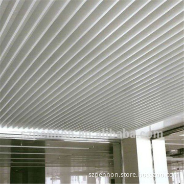 Colourful Decorative Suspended Aluminum Baffle Ceiling